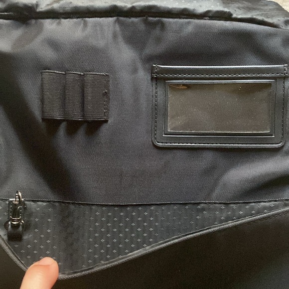 💘🖤💘 TARGUS BLACK CANVAS  LAPTOP BACKPACK CARRY-ON CASE BAG - Picture 6 of 7